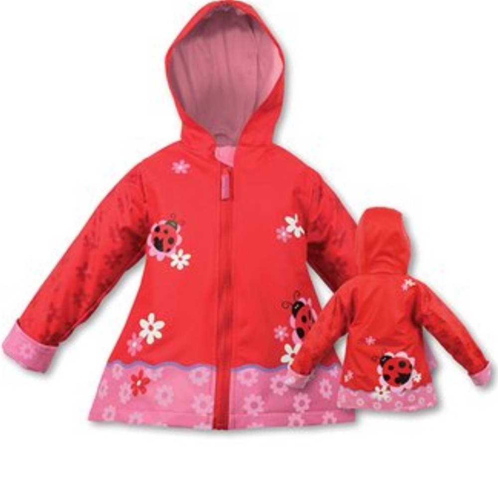 Toddler girl raincoat
